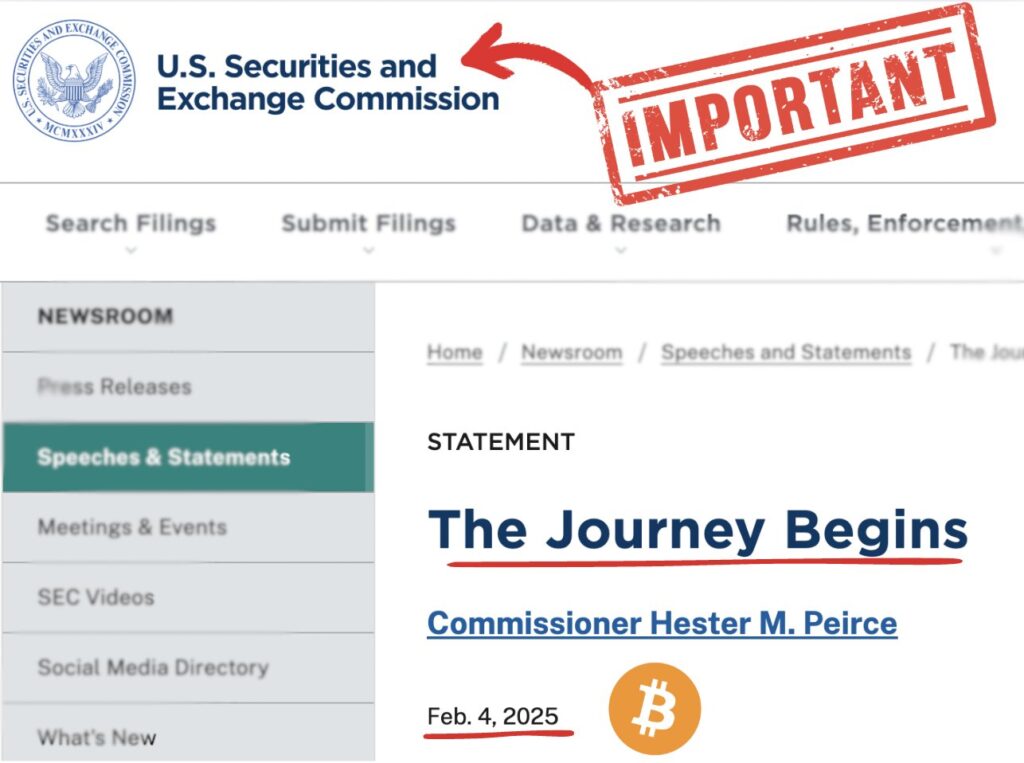 US SEC created Crypto Task Force